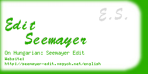 edit seemayer business card